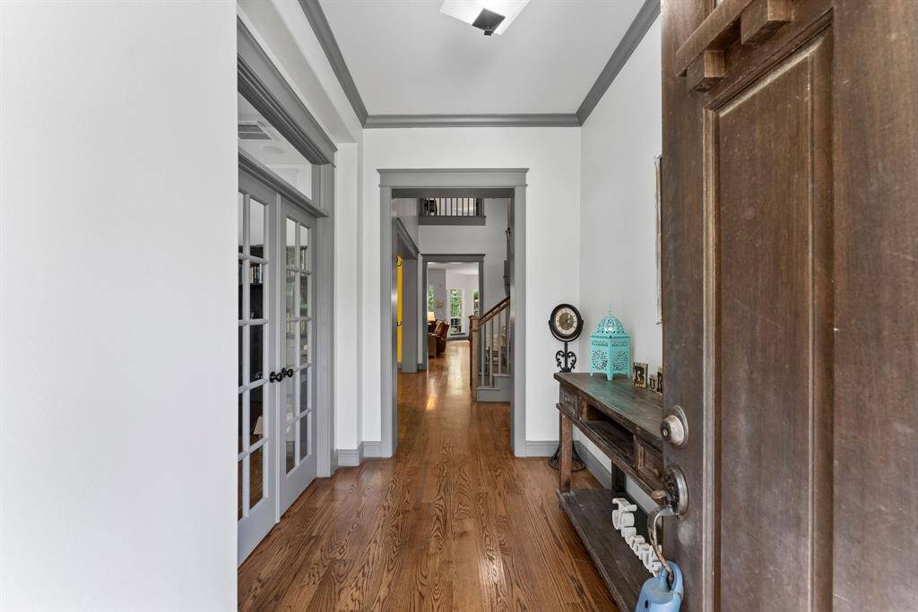 Inviting entrance