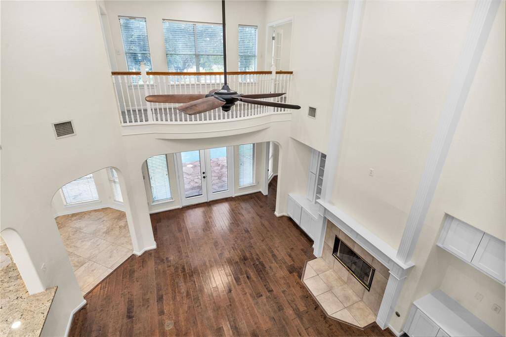 Terrace Walkway overlooking Living Area