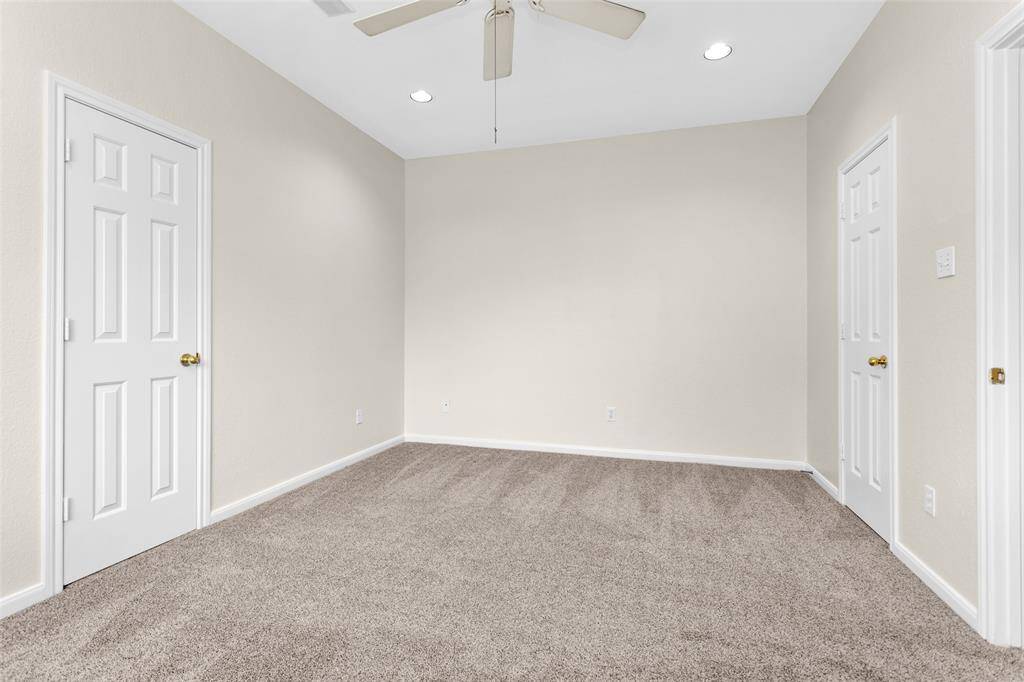 Secondary Bedroom w/ 2 Closets - Second Floor