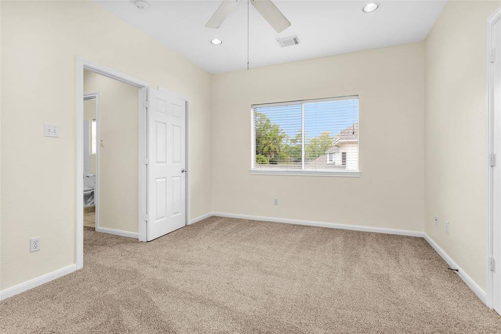Secondary Bedroom w/ 2 Closets - Second Floor
