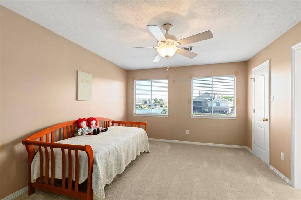 Third Bedroom Upstairs with Natural Lighting and Beautiful View with Tons of Natural Light