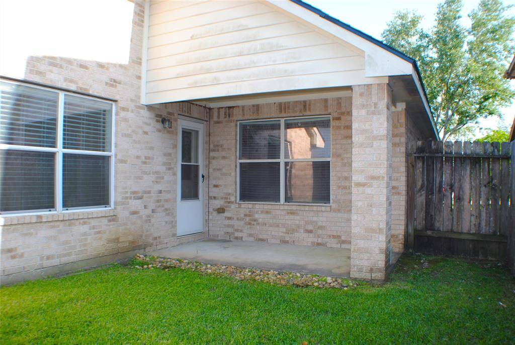 Back covered patio