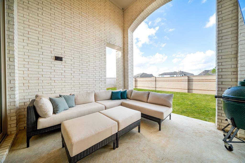 Extended patio space