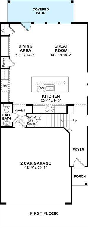 The Marietta floor plan by K. Hovnanian Homes. 2nd Floor shown. *Prices, plans, dimensions, features, specifications, materials, and availability of homes or communities are subject to change without notice or obligation.