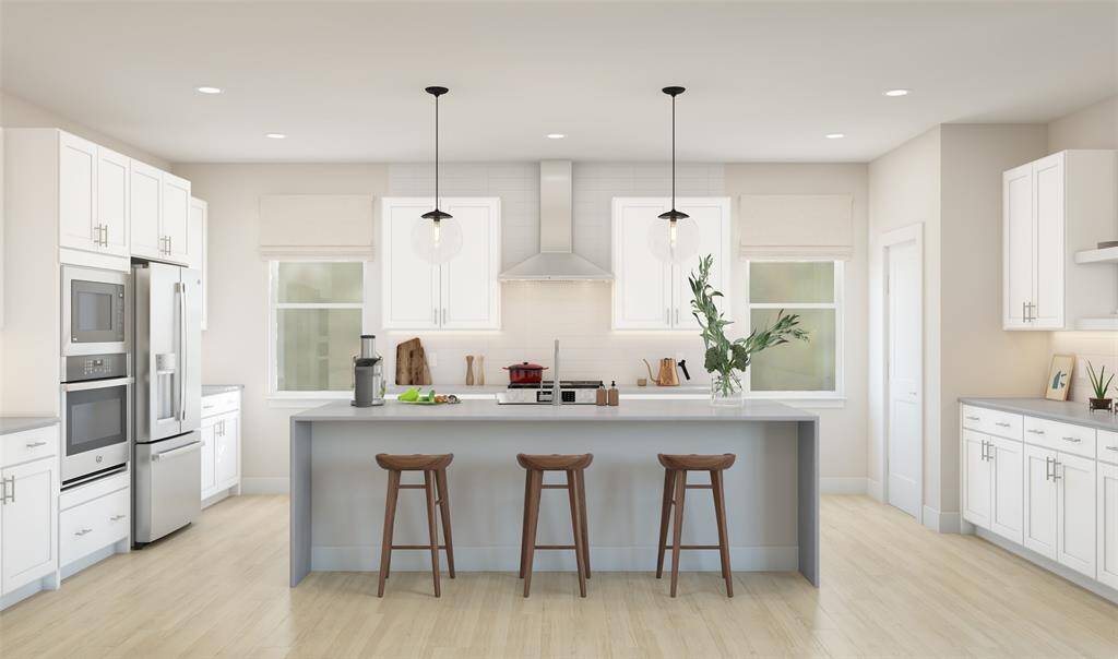 Stylish kitchen (*Artist rendering used for illustration purposes only.)