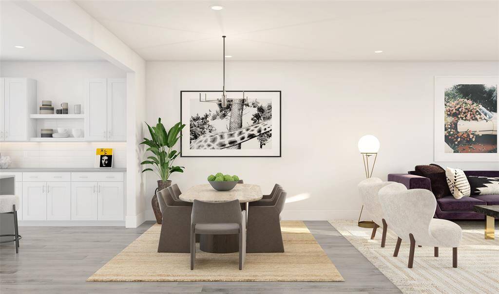 Charming dining area (*Artist rendering used for illustration purposes only.)