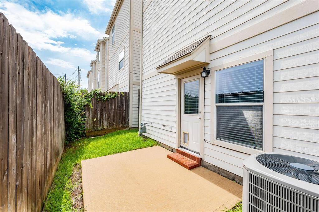 Backyard area, perfect for entertaining or relaxing.