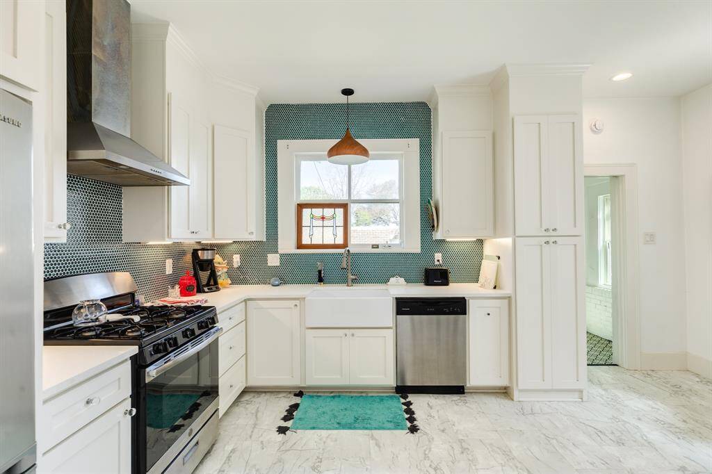 Remodeled kitchen