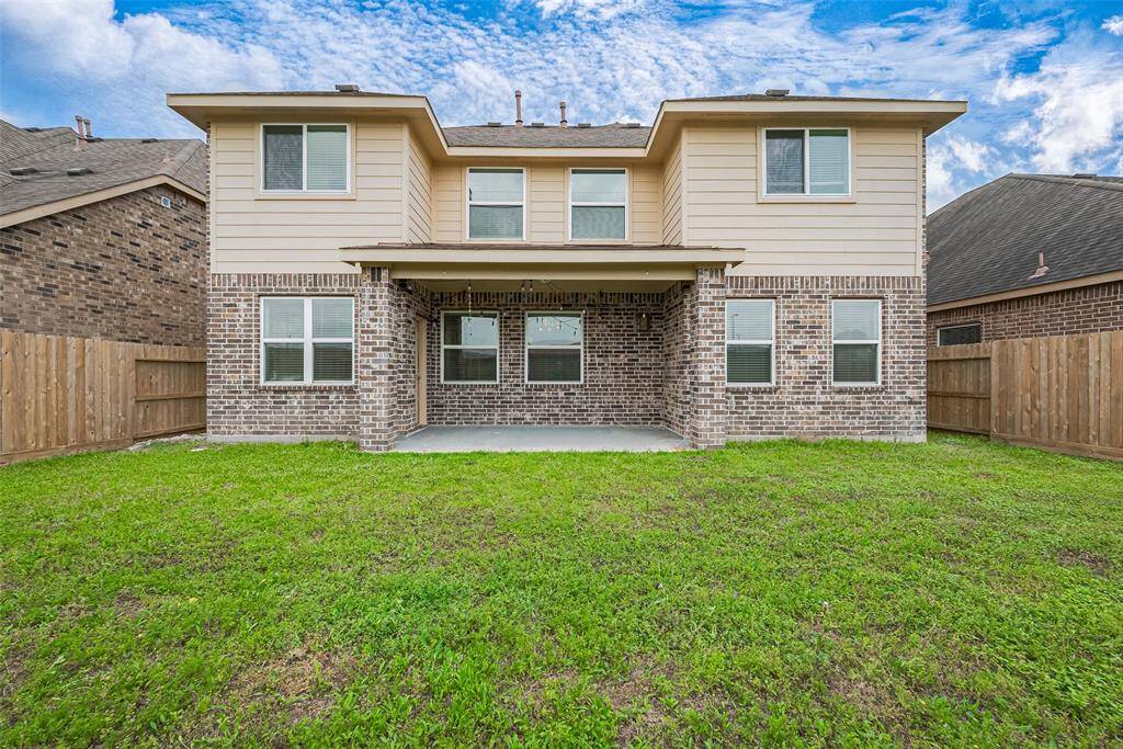 This looks like the perfect outdoor space for summer BBQs and backyard birthday parties, maybe building a pool could be in your plans for later...