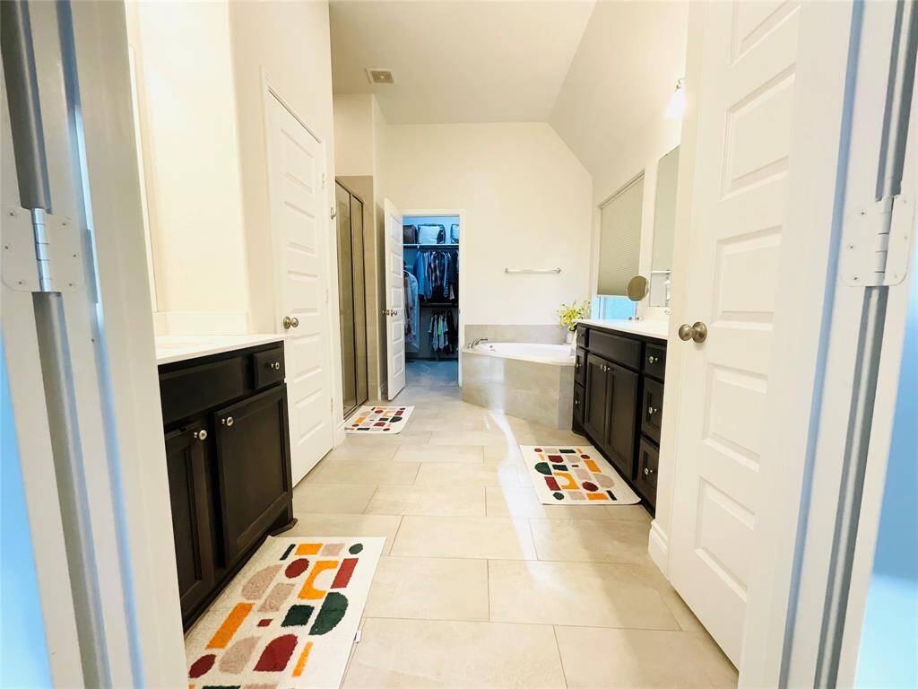 View of the Master Bathroom.