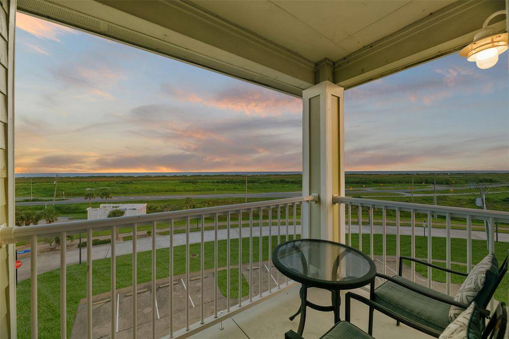This is where you can catch a picturesque Galveston sunrise and bask in the seemingly non-stop Gulf breezes.