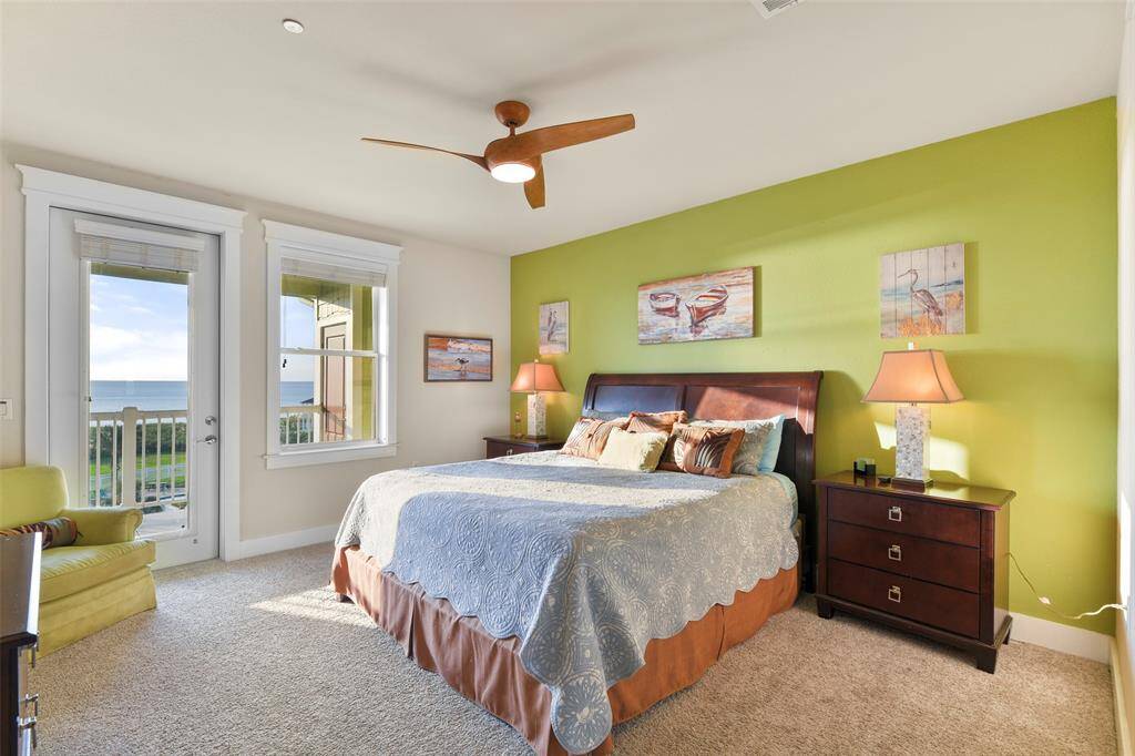Now we come to your primary retreat. As soon as you enter, check out those Bay views!
