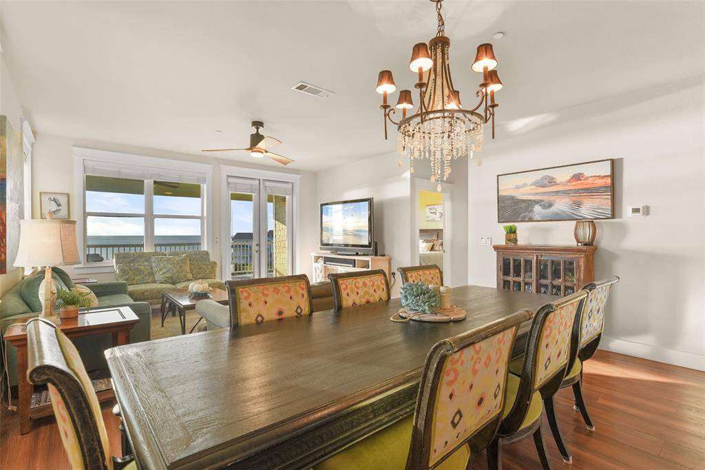 Even dining here affords sweeping Bay views! Yes this condo is TURN KEY, meaning all you need to bring is your suit case to enjoy the Pointe West life.