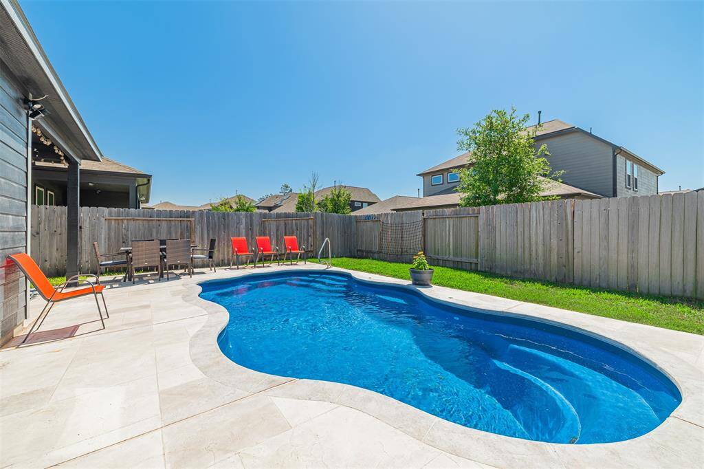 Covered patio