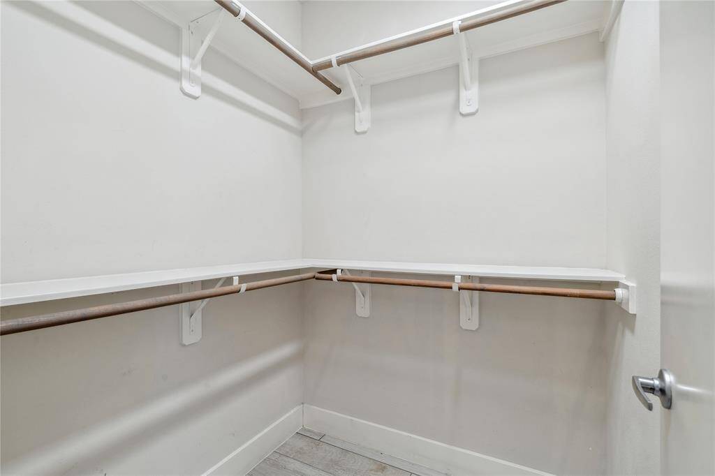 The room includes a generous closet for storage