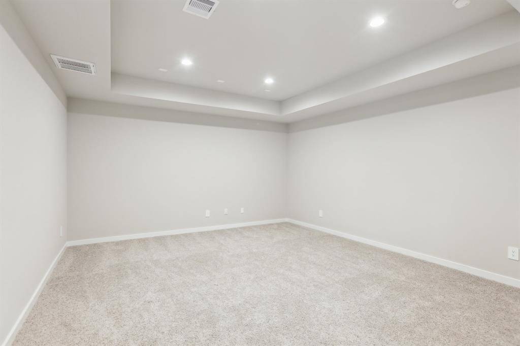 Upstairs in wall microwave and wine cooler