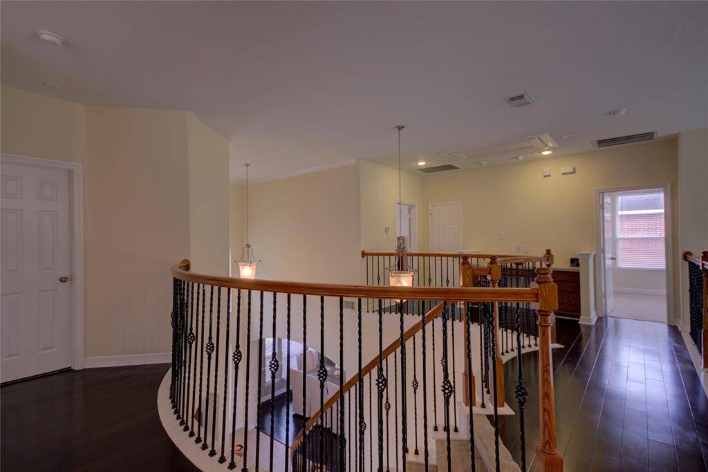 Desk on other side of Stairway