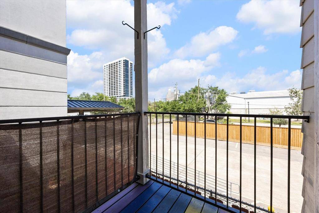 Take in captivating skyline views from your private balcony, equally beautiful under the sun or city lights.