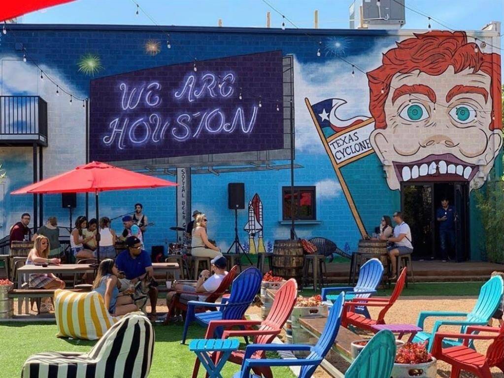 Social Beer Garden, also steps away from your front door, never disappoints!