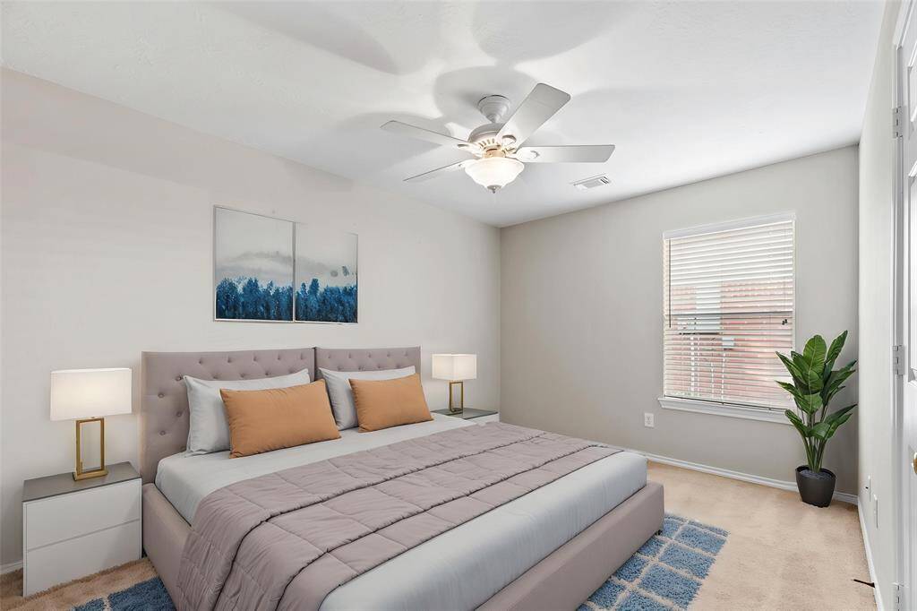 This delightful third bedroom is truly a canvas for your personal touch, ensuring it meets all your needs with style and ease. - virtually staged