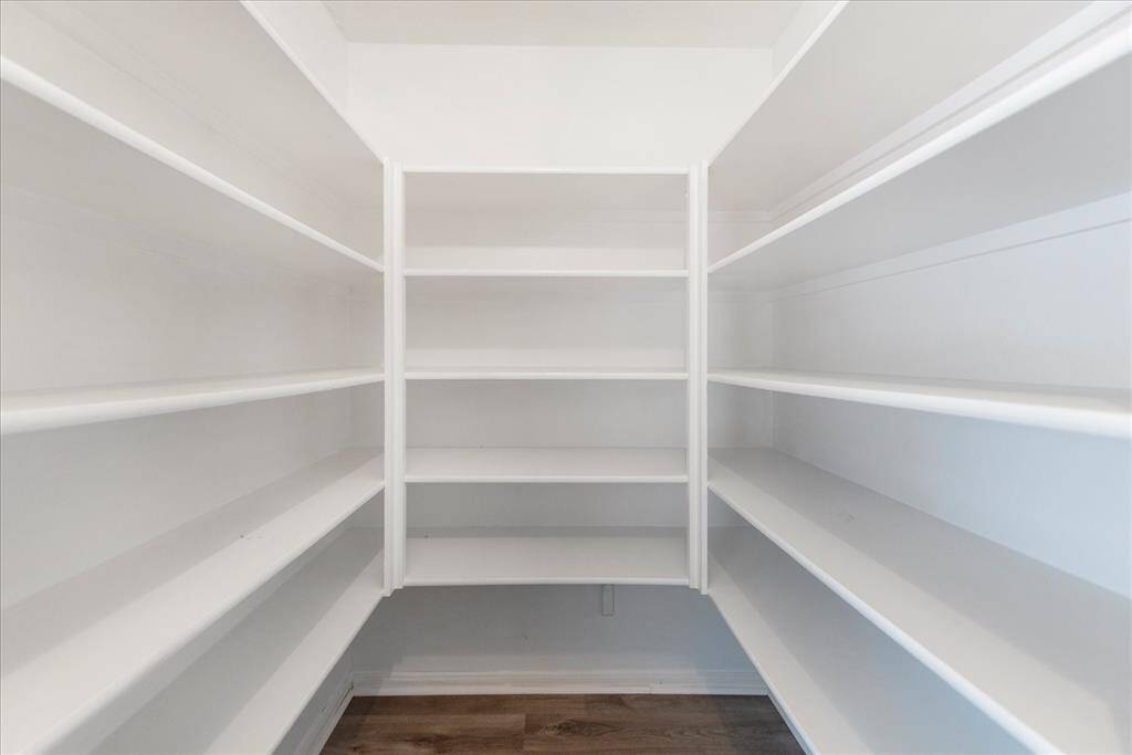 Oversized pantry!