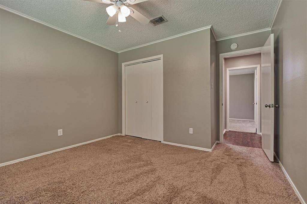 Bedroom 3 with bifold closet doors to save space