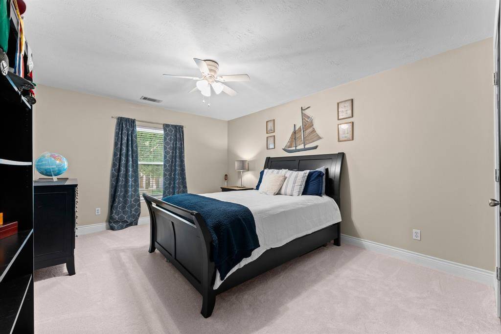 Bedroom 4 is oversized and offers new carpet.