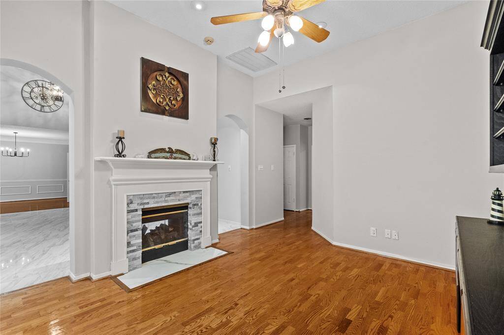 Office fireplace
