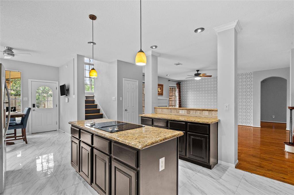 island stove top