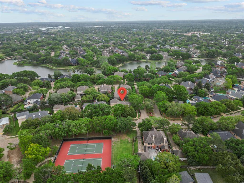 Large backyard