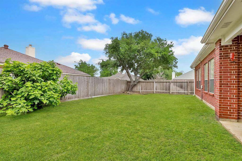 BACK YARD - Fully fenced