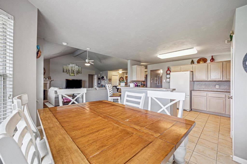 Open floor plan.  Great for entertaining.