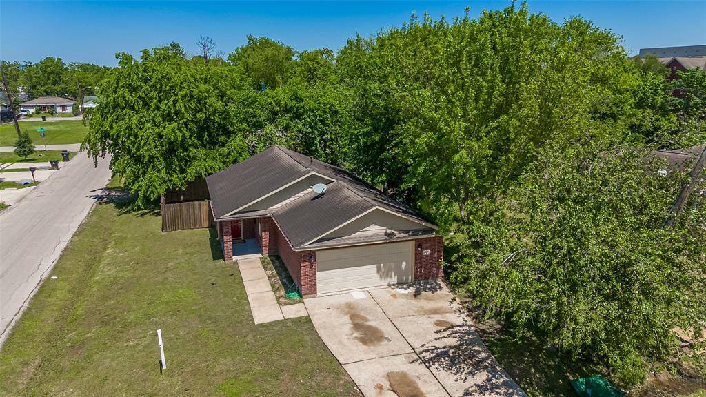 Aerial farther away front view