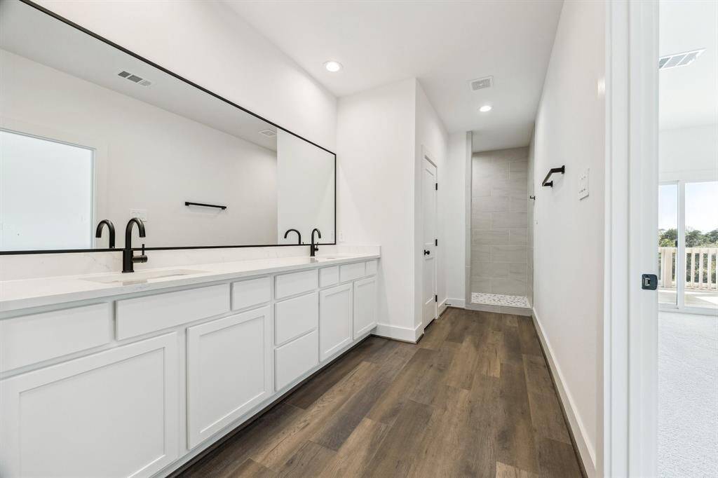 Previously staged bedroom in recently sold home.
