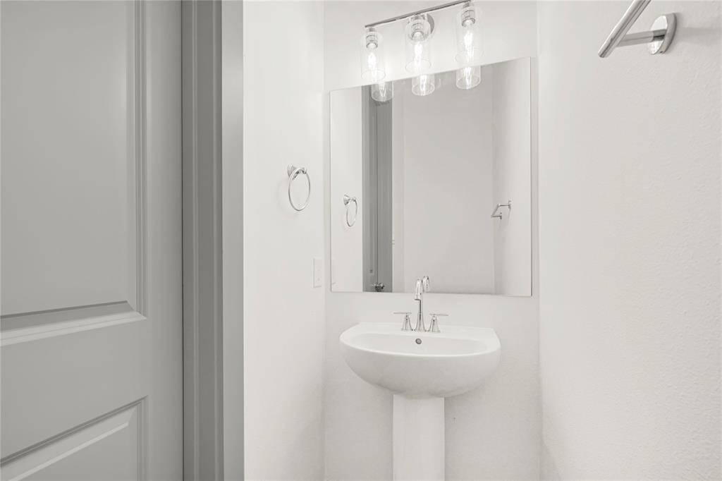 1st floor half bath