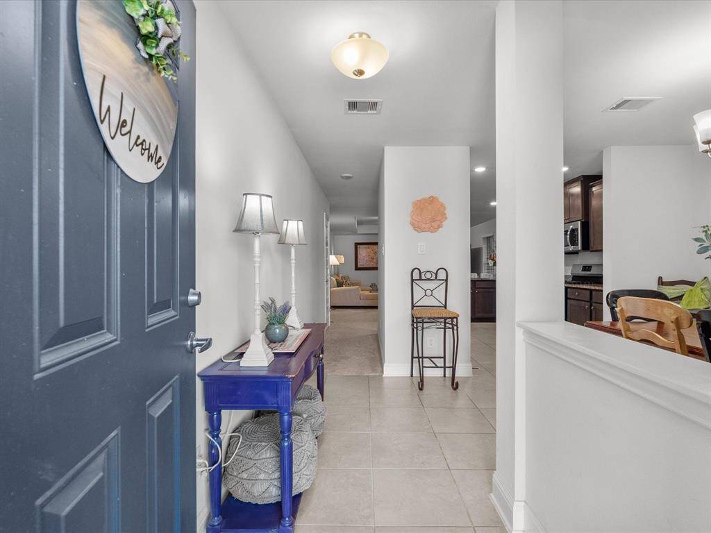 Inviting entrance