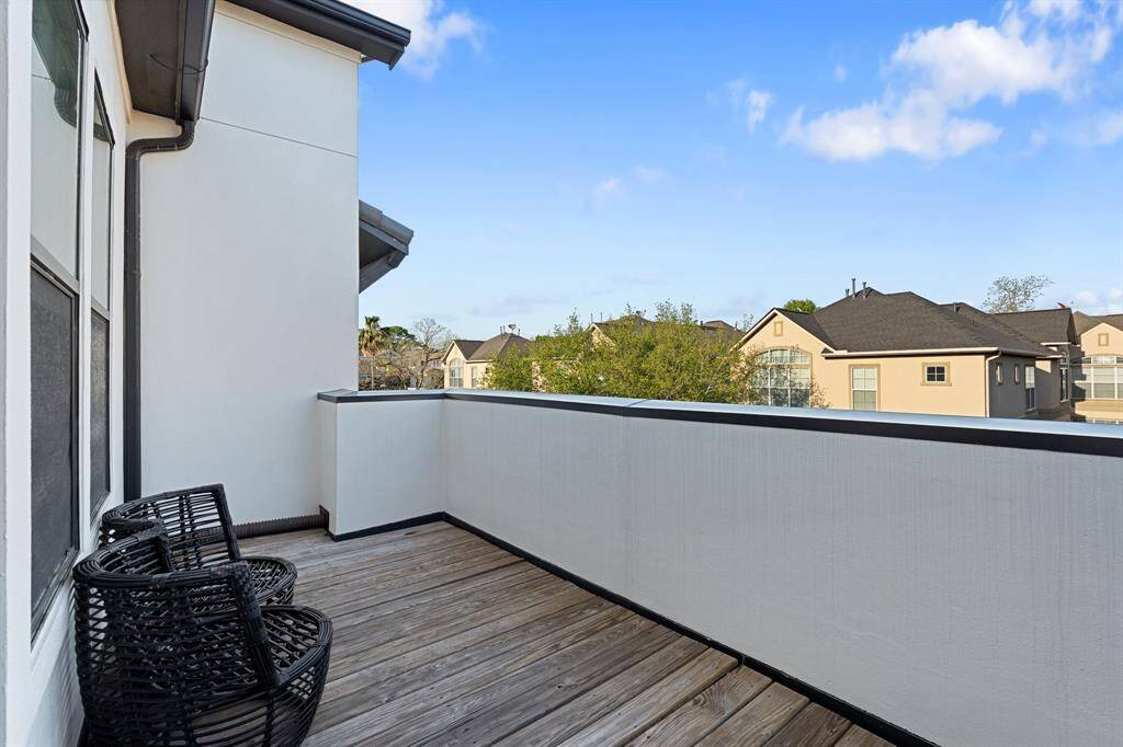 There is plenty of space for a sitting area.