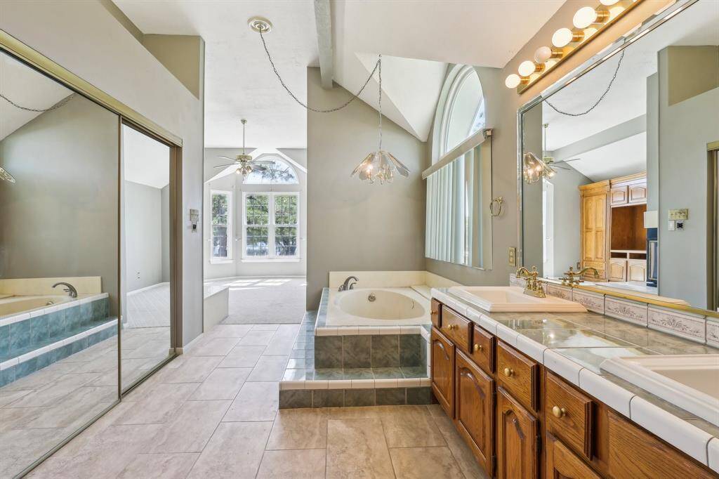 Primary Bath into Bedroom