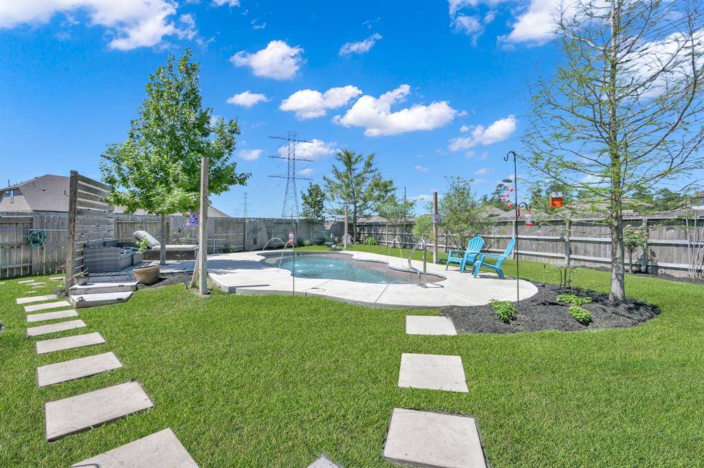 Backyard with Inground Pool