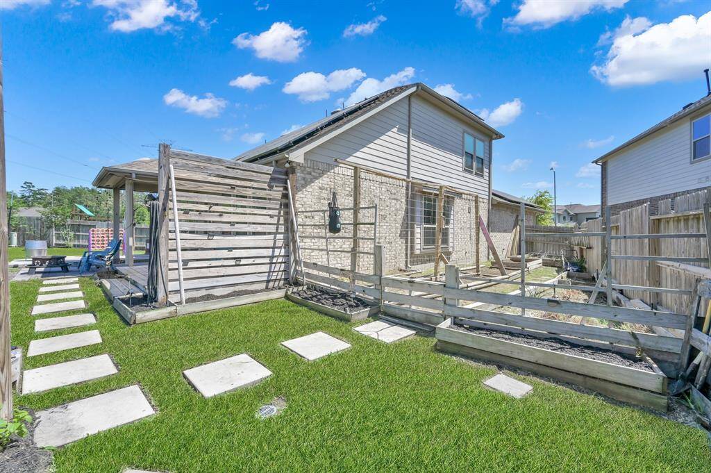 Raised Vegetable Gardens and Trellis
