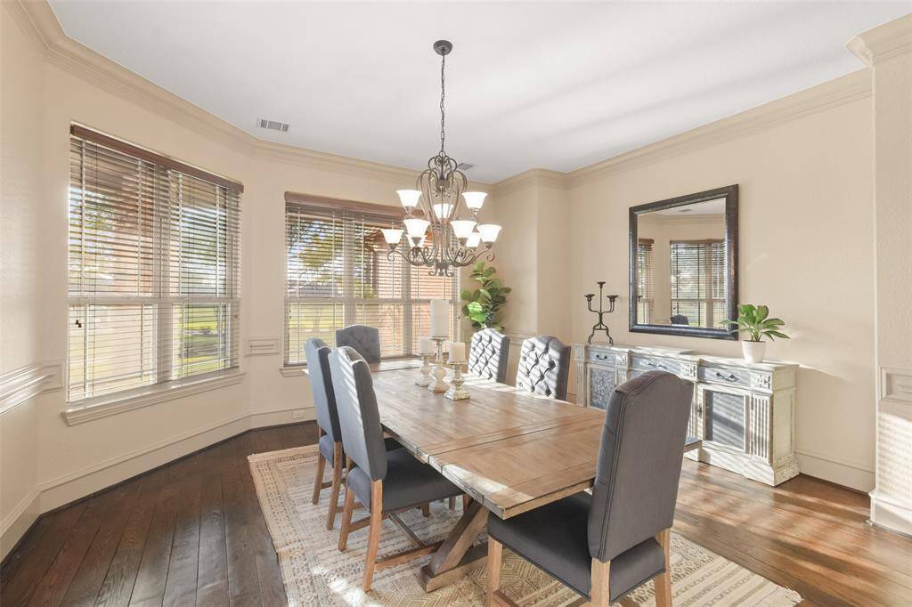 Formal dining room.