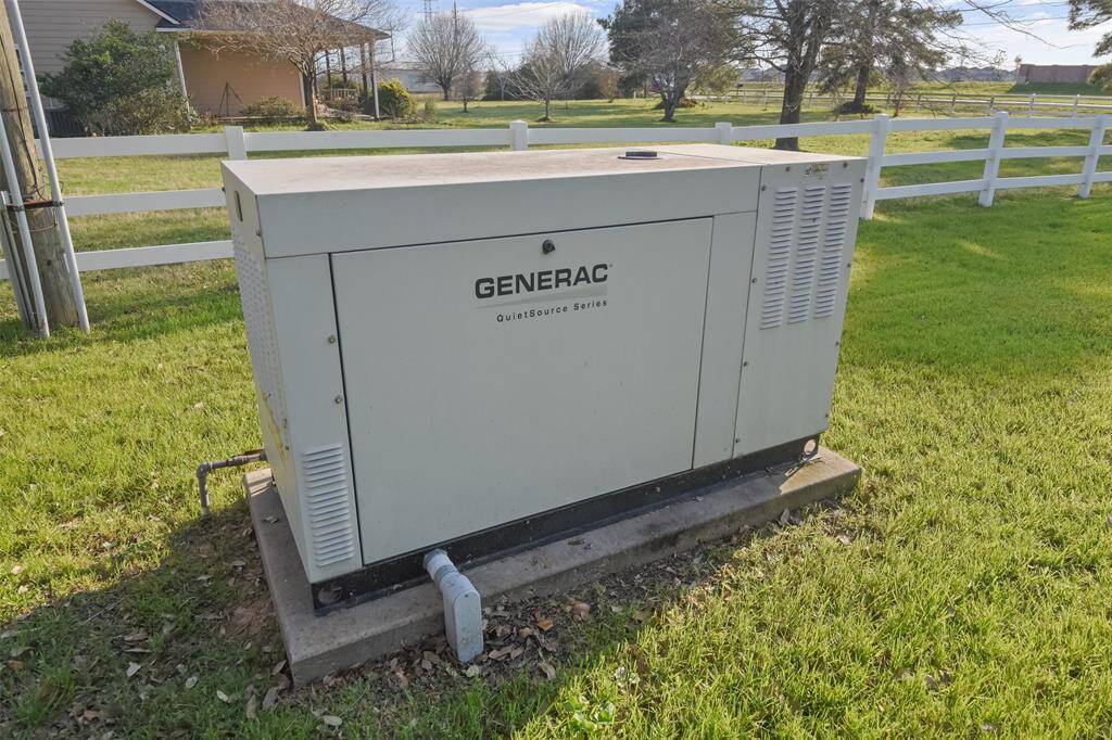 Whole-home Generac generator is included.