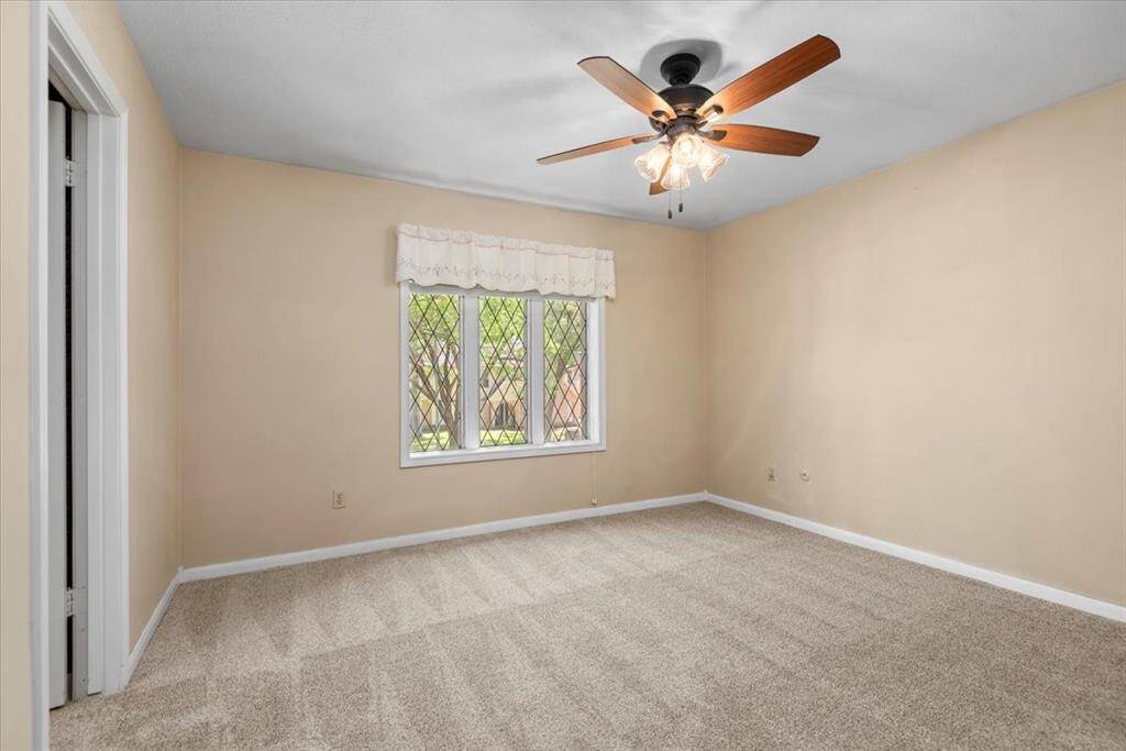 Bedroom #2 is upstairs.