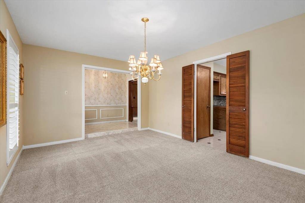 Formal dining room view #2.