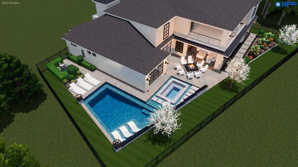 ** VIRTUAL POOL RENDERING ONLY **