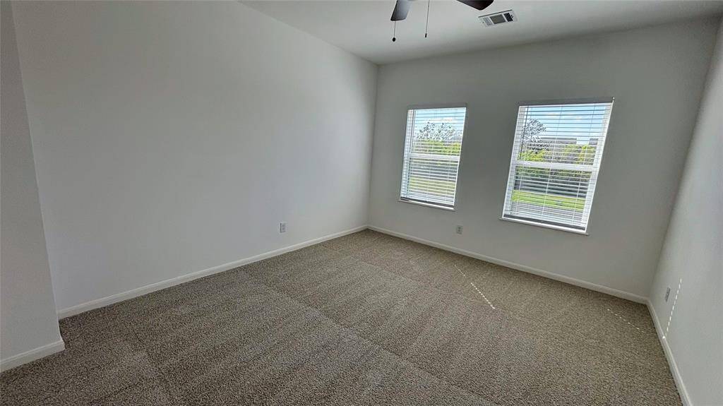 Game room on the left of the upper level.