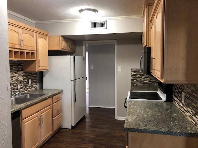 Kitchen with custom cabinets