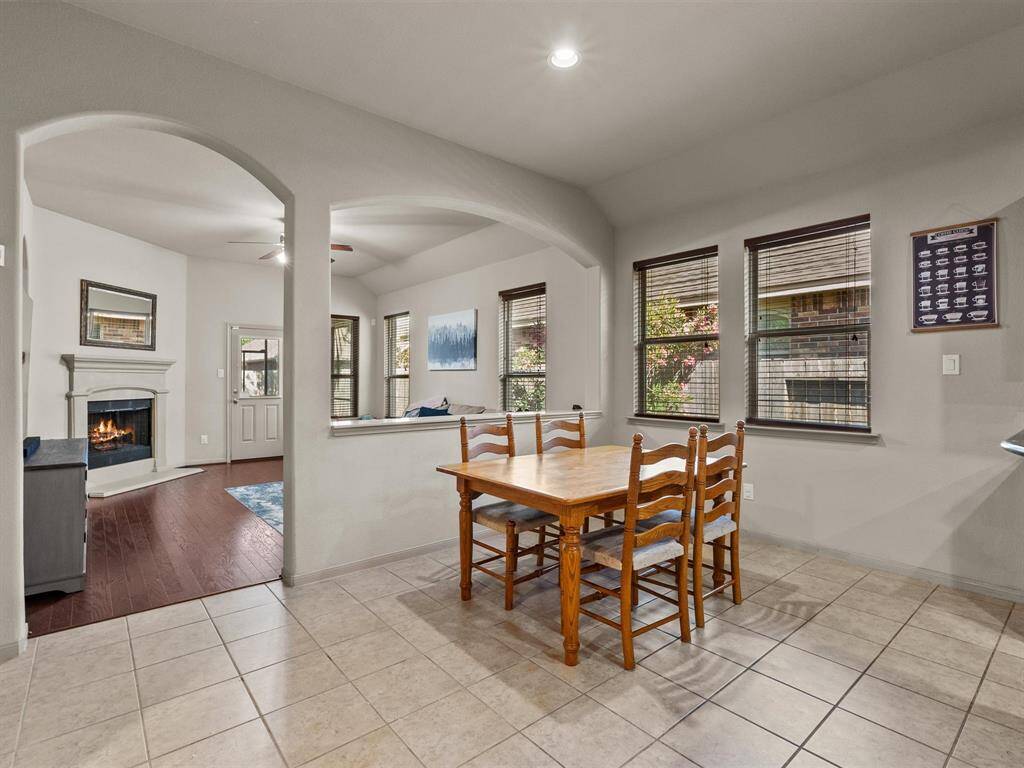 Graceful arches adorn the space making for appealing architecture.