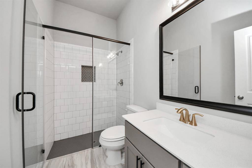 Bathroom 4 with Upgraded stand up shower