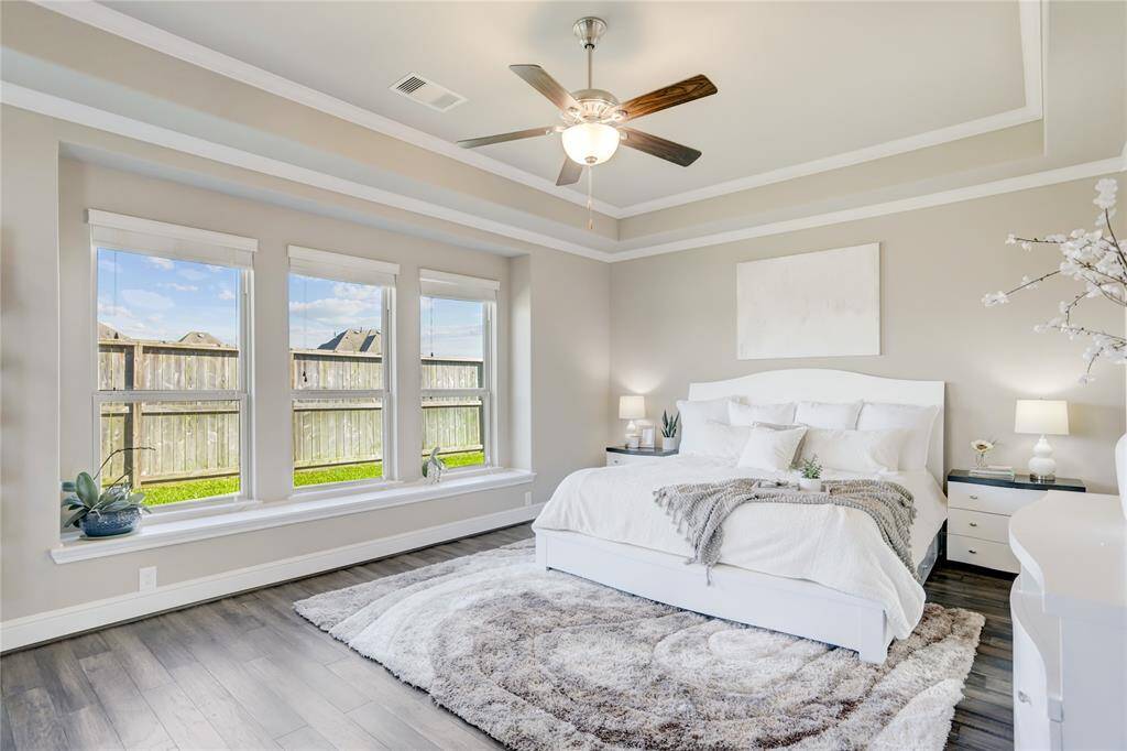 Primary Bedroom with Reading Ledge